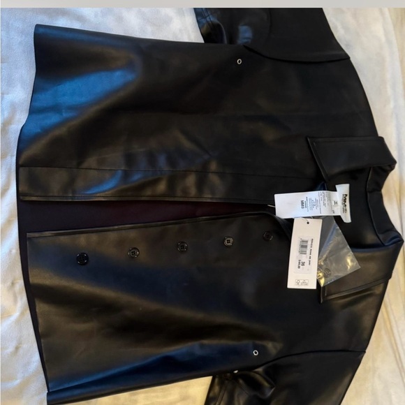 MM6 Maison Margiela Leather Shirt - Picture 2 of 9